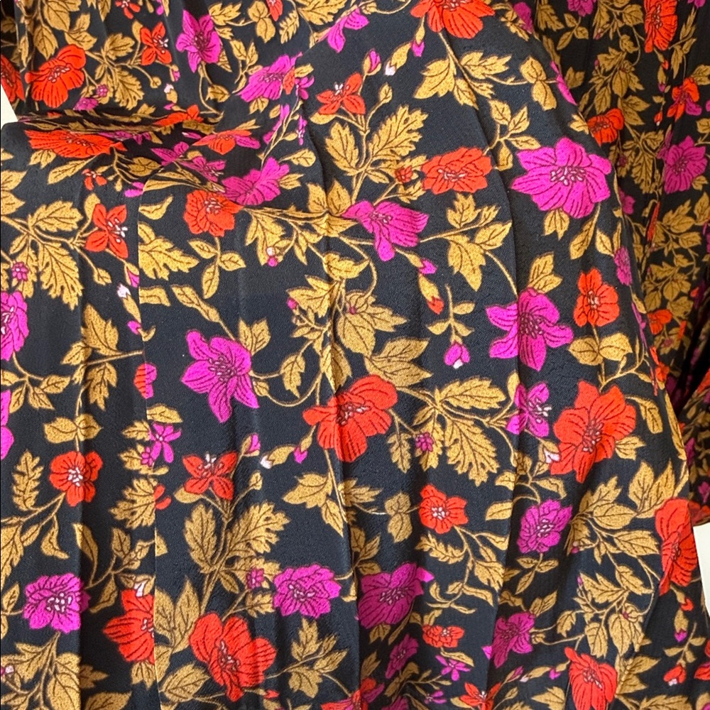 Skies are blue floral skirt xxl - Picture 3 of 9
